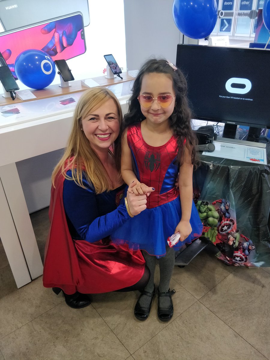 Magda13zalewska's tweet image. Me and my daughter supporting #SuperheroDay  at #o2sale #cashforkids @MIDCommsUK @DannyMIDSimpson ❤️