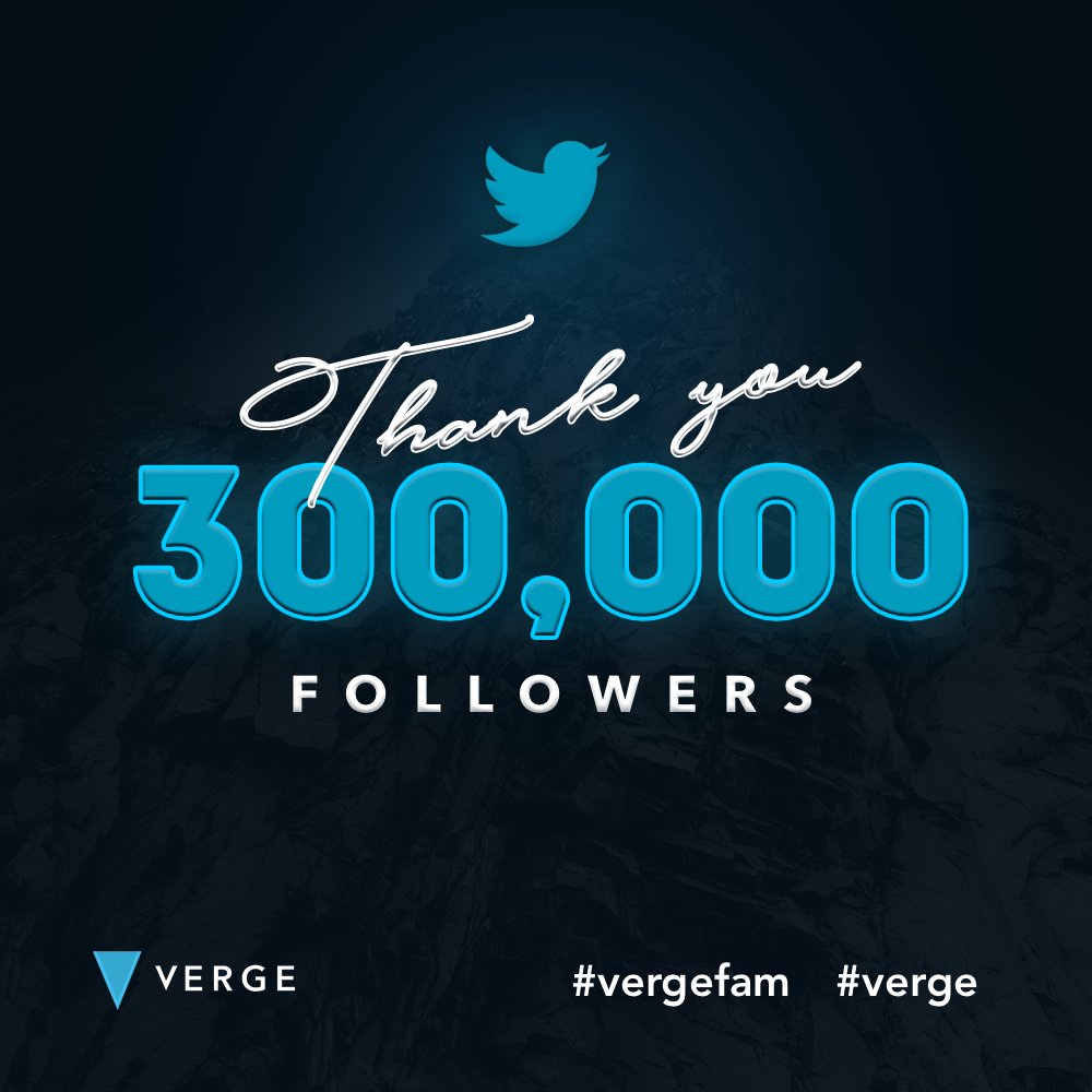 VergeCurrency $XVG | XVGETH (@vergecurrency) on Twitter photo 