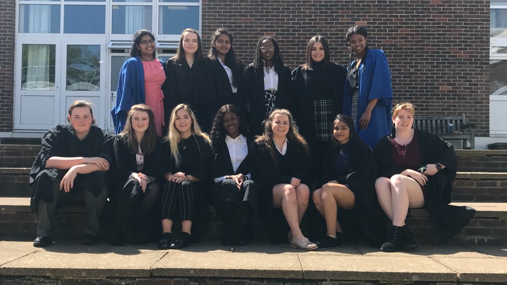 CroySixthForm's tweet photo. An emotional handover this morning. We wish the old prefects the best of luck and congratulate them on all their achievements this year. Well done girls! You deserve it all. 
#darthhayders #chsdoesitbest https://t.co/Qu9zM0fSFM