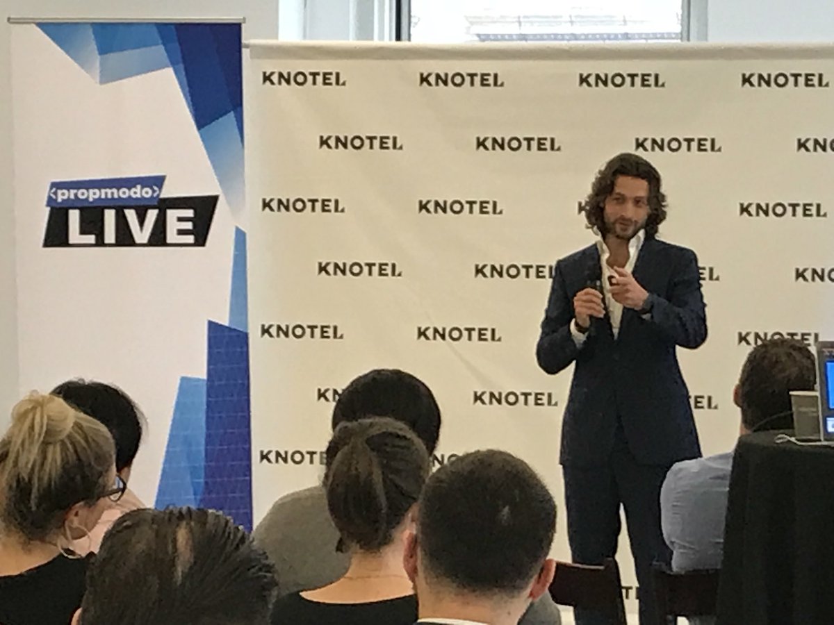 propmodo's tweet photo. Tech can help you minimize the leasing friction so you can always be closing! Mark Smuckler @livebixby #PropmodoLIVE https://t.co/5GEa5LgPNp