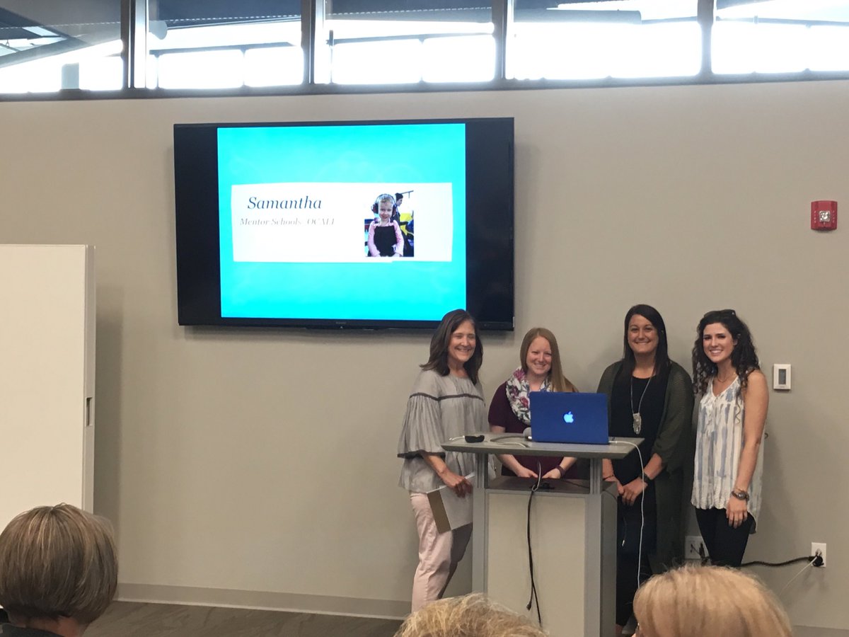 So proud of this preschool team OCALI presentation <a href="/MentorPreschool/">Mentor Preschool</a> #onceacard