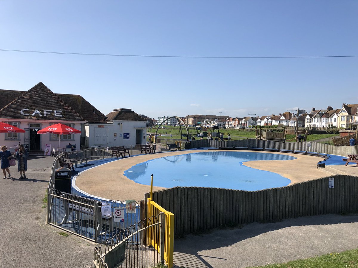 bigbeachcafe's tweet photo. Fantastic news! The paddling pool will reopen tomorrow just in time for a fabulous bank holiday weekend!🍦👏🍟😀 https://t.co/vp79qrxB15