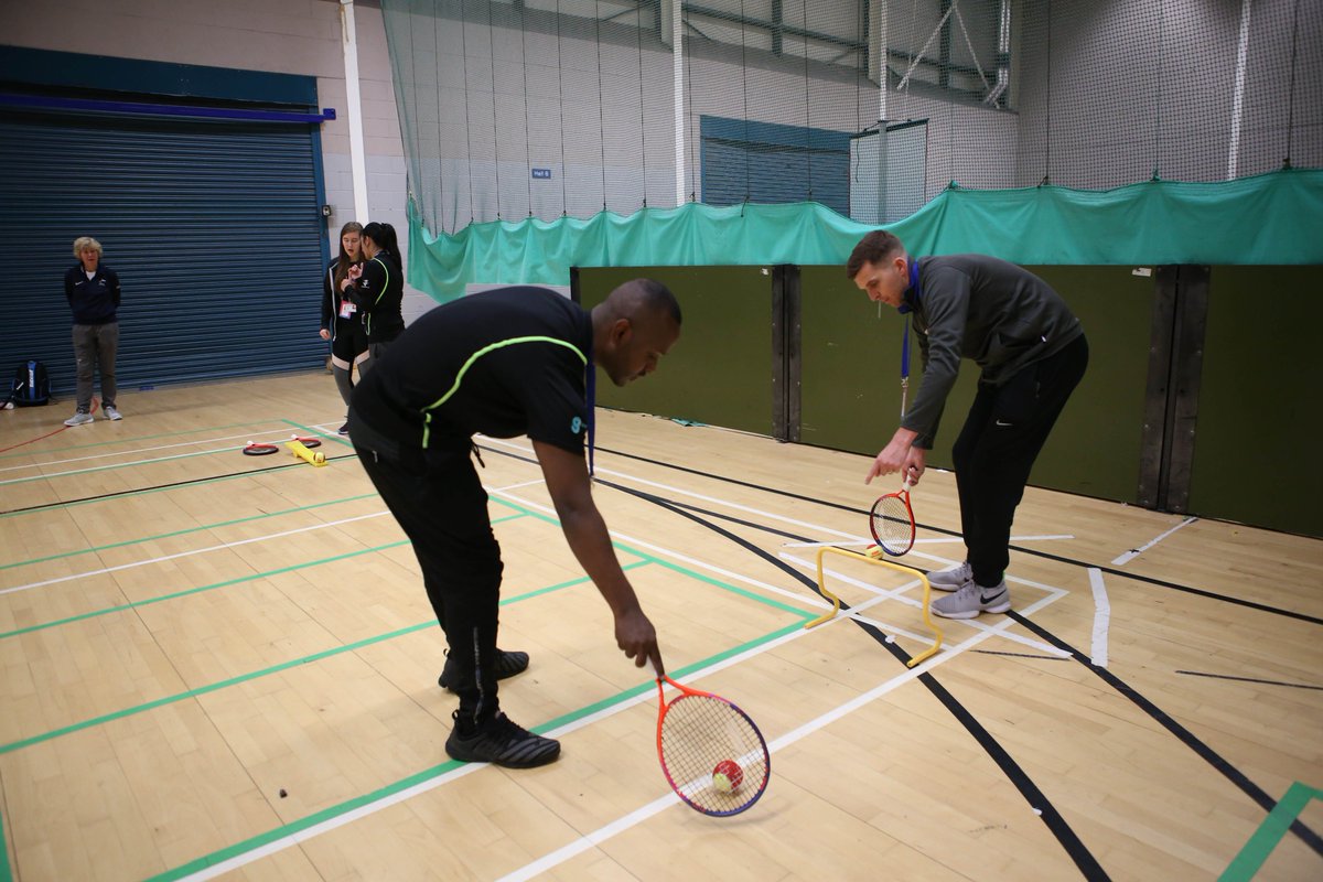 tennisscotland's tweet image. Judy Murray and Kris Soutar are currently leading a workforce development session with the @Glasgow_Sport #coachcore team at the #GlasgowTrophy. A chance for them to develop on their coaching skills they have used at the roadshows this week. #YOYP2018