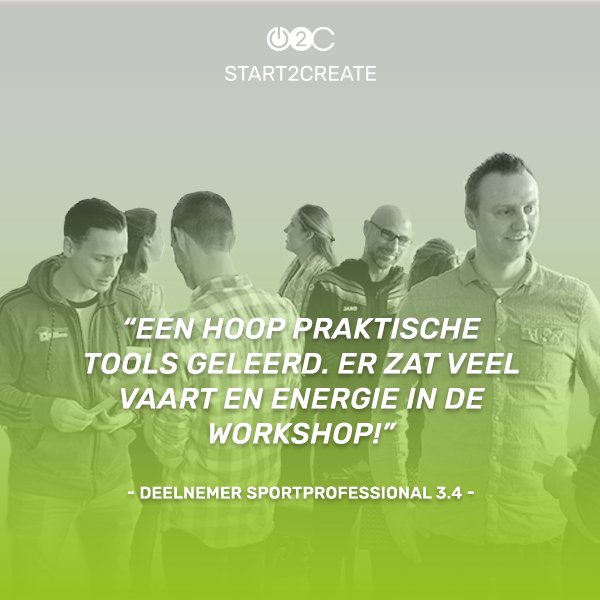 start2create's tweet photo. Sportprofessional 3.4. Met @WelkomopdeClub & #creatievetools. Meteen zelf voor de groep staan. Oordeel uitstellen. Anders denken. Je werk anders insteken. 5 juni is de volgende training ๐
โก๏ธ https://t.co/lP8ce9C2tF
#creatiefdenken #sportprofessionals #creativiteit #praktisch https://t.co/VkCO6HkaoC