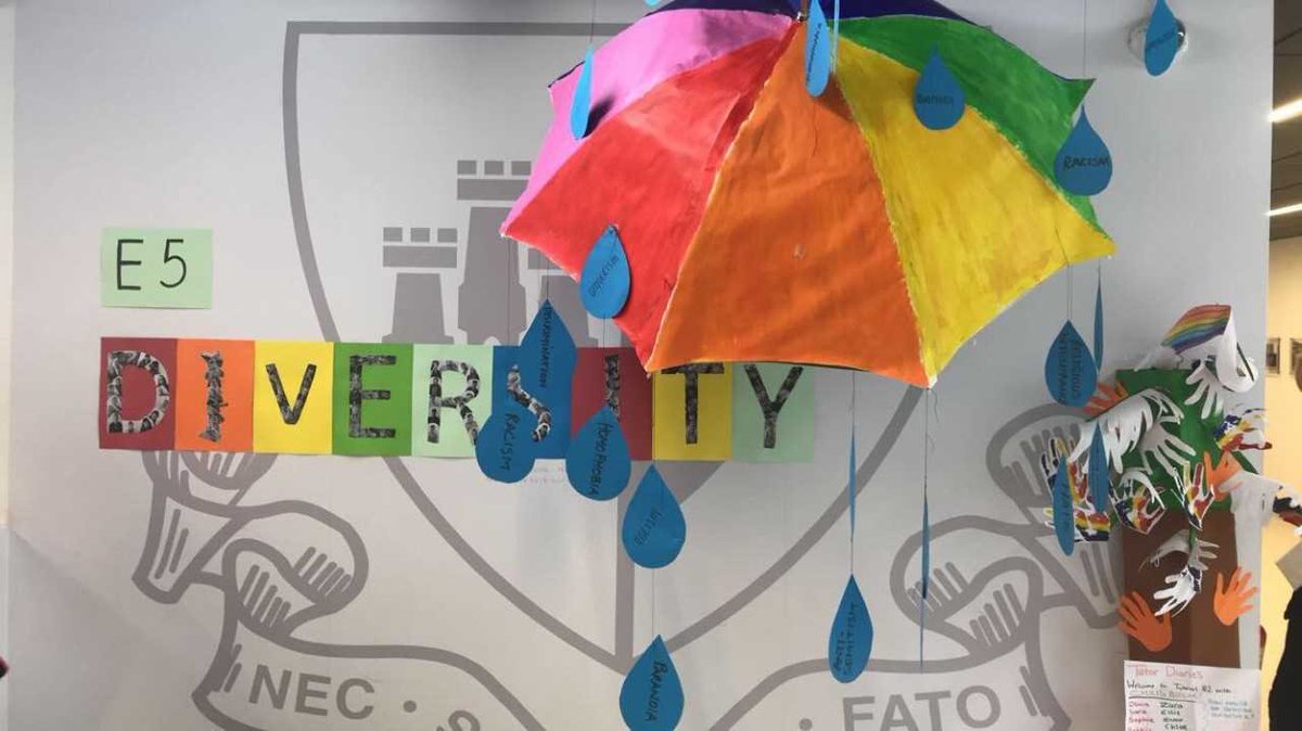 WeyesCNE's tweet photo. @ChildrenNE @NCLSixthForm #happysunnyfriday #diversity #equality #students #support #nodiscrimination #zerotolerance #PositiveVibes https://t.co/jkO7dOL6cv