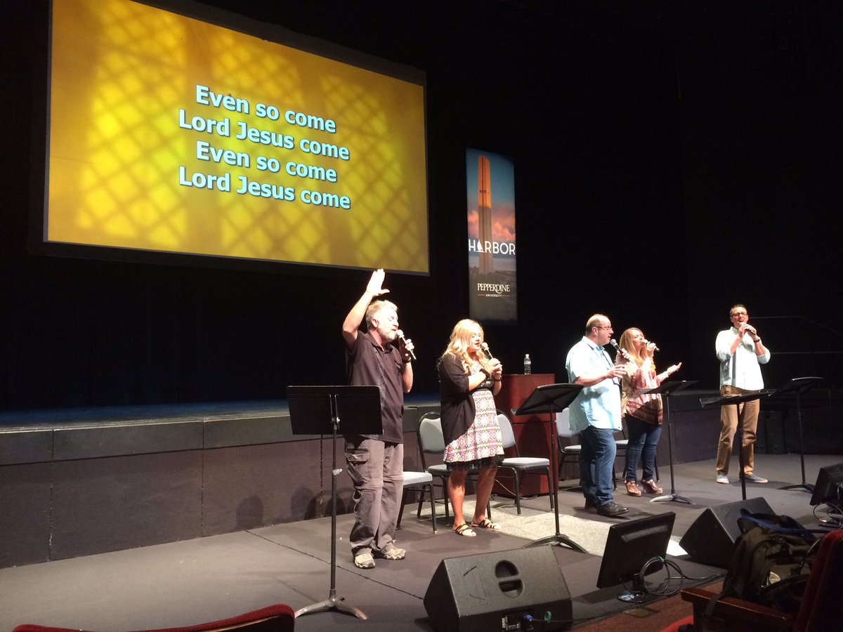 HarborPBL's tweet photo. Starting the day the right way! Praise the Lord! #HarborPBL18 https://t.co/ZRYCGLhPlr