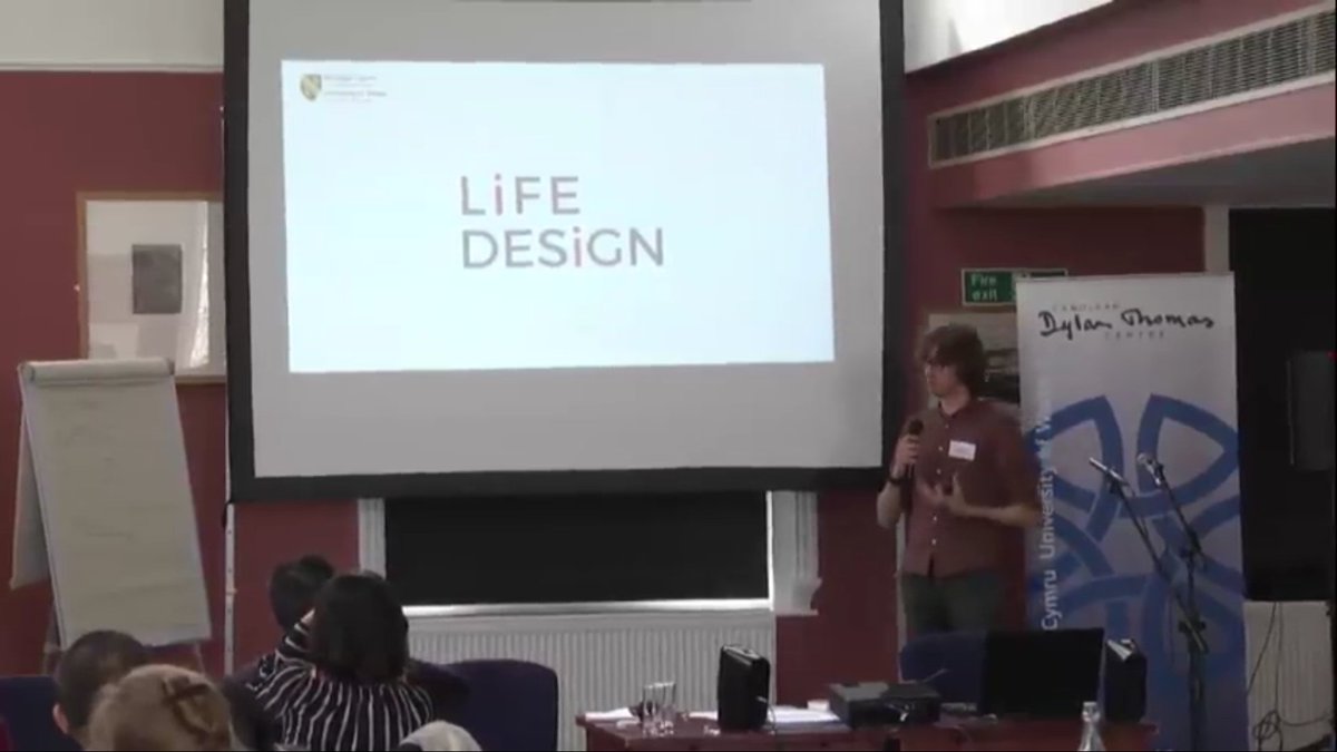 DrLewisPearson's tweet photo. Thoroughly enjoyed sharing Life Design at #WalesNexus2018 earlier today #lifedesign #uwtsd #lifewidelearning https://t.co/9ul73o1ZzG