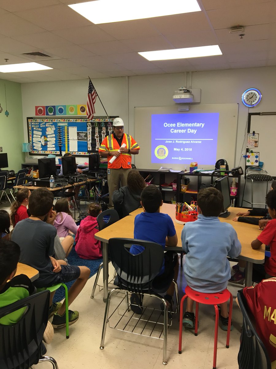 Jennifer Winklmann (@mrswinklmann) on Twitter photo Career Day for our students! We heard from an electrical engineer, project manager, nurse practitioner and an IT professional today! <a href="/oceeotters/">Ocee Otters</a> Career Day for our students! We heard from an electrical engineer, project manager, nurse practitioner and an IT professional today! <a href="/oceeotters/">Ocee Otters</a>