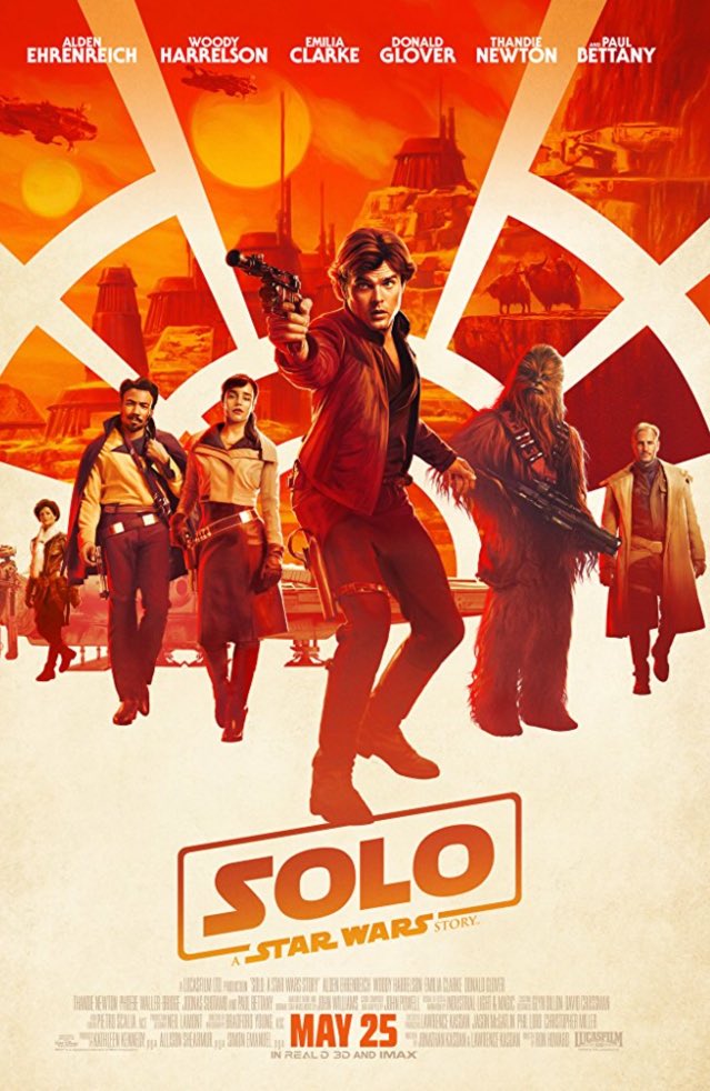 Just booked opening weekend tickets for “Solo”! #MayThe4thBeWithYou