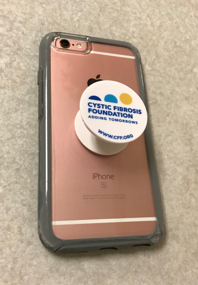 CFF_NENY's tweet photo. Our CFF branded phone stands are in! Reminder, today is the last day of our #GreatStrides challenge. Raise $150 or more by tonight and this can be yours! https://t.co/c6wKTMdmgK https://t.co/y9gM46lzcI