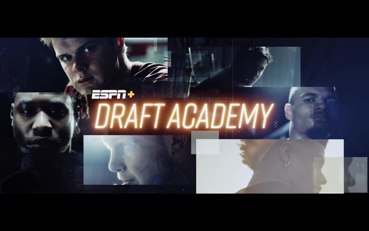 bhofheimer_espn's tweet image. New #DraftAcademy episodes debut today exclusively on ESPN+. Eps 7/8 highlight @nyjets QB Sam Darnold, @buffalobills QB Josh Allen and @Seahawks LB Shaquem Griffin at #NFLDraft. es.pn/2Ihtho3