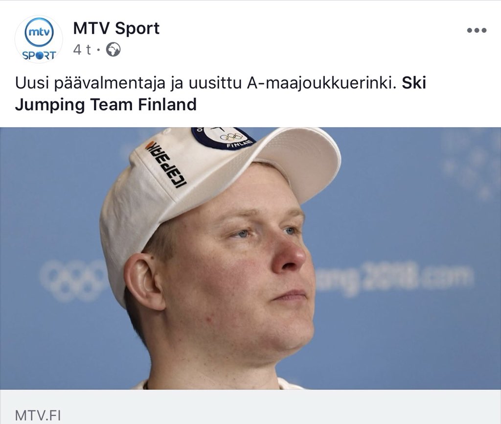 Tiesitkö, että Suomen uudeksi mäkihypyn päävalmentaksi valittiin... 

Lasse Kukkonen?