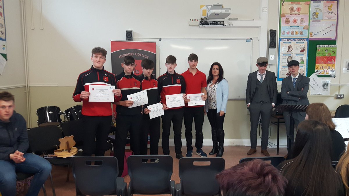 NewportCollege's tweet photo. Fantastic talent on display today for our Wrap-up event with @TeleflexInc @BITCIreland @EleanorWalsh2 https://t.co/M6DZfcELDA