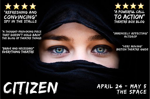 SpaceArtsCentre's tweet photo. Tonight is the penultimate performance of the critically adored 'CITIZEN' from @suitcaseplays - come and see what all the fuss is about before it's too late... https://t.co/QJWACjUoGz https://t.co/NBmyjOJMbi