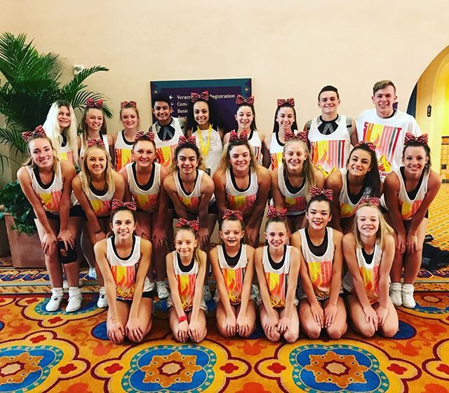 utahfusion's tweet photo. FUSION FURY is in the building!!! Great practice this morning!!!! Can’t wait to see them take the floor tomorrow!!! #fusionswag #fusionflash #summit2k18 https://t.co/MlYo8Wkzgh https://t.co/sgmDZblELy