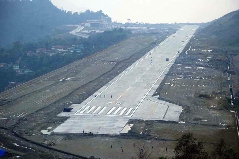The Pakyong (Gangtok) Airport at Sikkim got license today for scheduled operations. It’s an engineering marvel at a height of more than 4,500 ft in a tough terrain. Will pave way for direct air connectivity to our lovely state of Sikkim, giving boost to tourism & economic growth