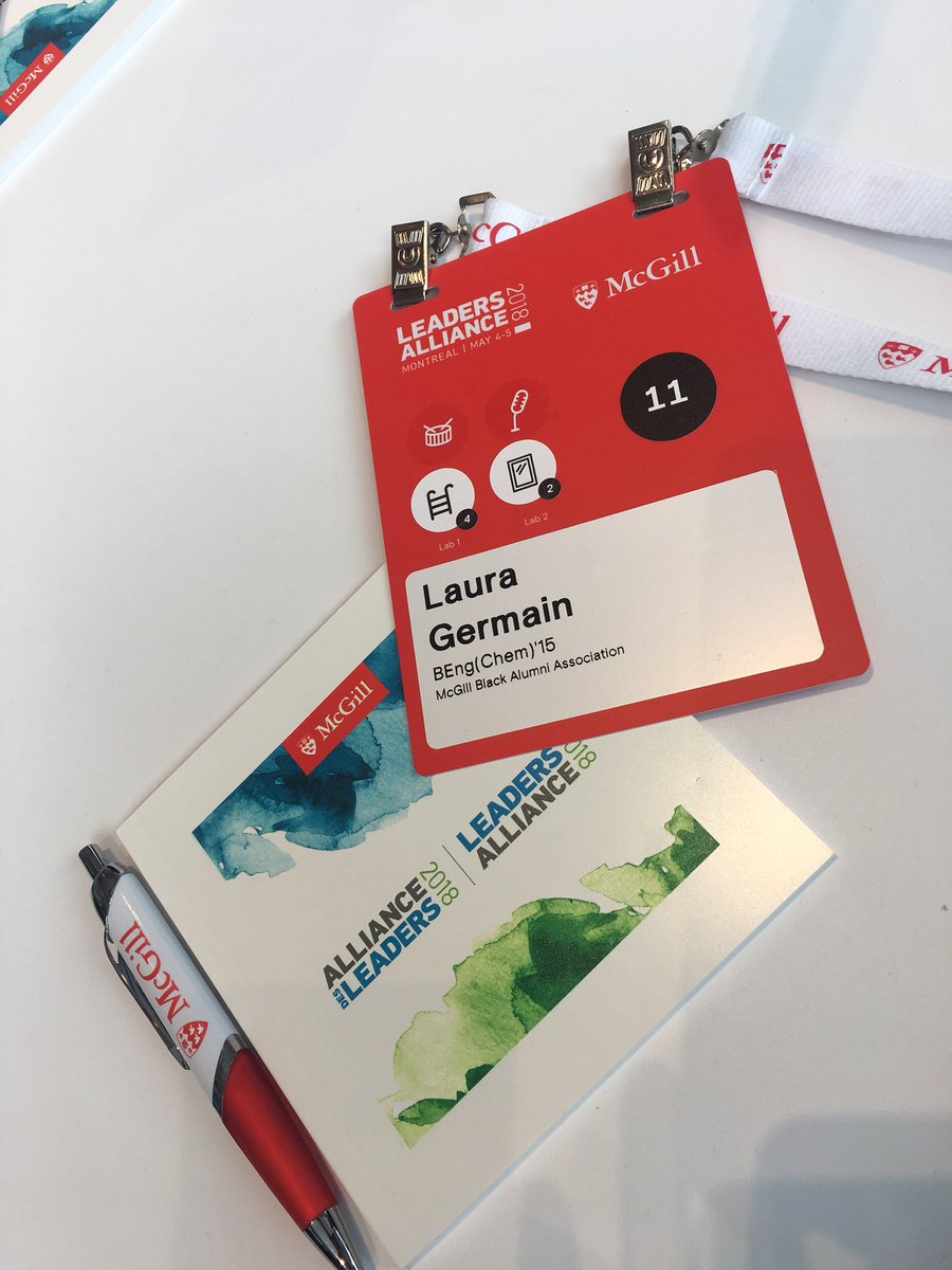 lologermain's tweet photo. What an honour to be part of the McGill #LeadersAlliance today!! https://t.co/E5P84aeTfa