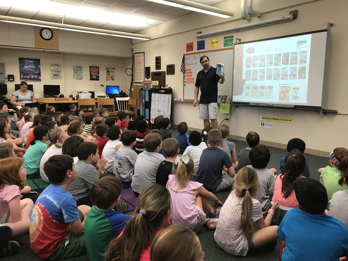 2SRules's tweet photo. Visit from the author of the baseball mysteries, David Kelly! https://t.co/BJf2HBBTxg