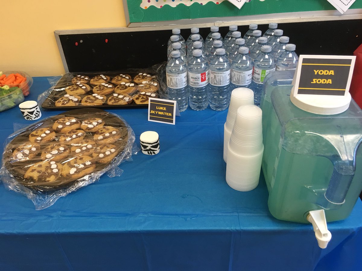 Star Wars Themed Treat Day!
#MayTheFourth #StarWarsDay2018
#StarWars