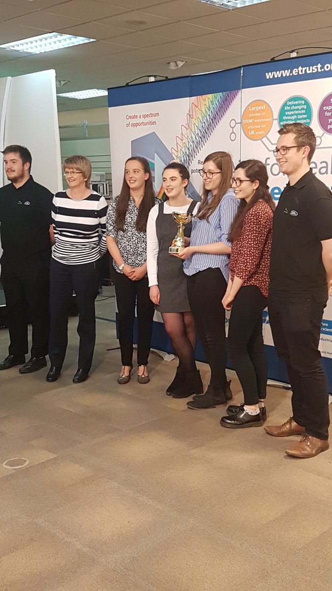 TheEDTUK's tweet photo. A massive well done to @KinetonHighSch for winning the #EESCAD project award. Thank you to @ROLF_JLR for sponsoring the award and for your continued support. What a brilliant day it has been! #WomenInSTEM #STEMeducation #inspireanengineer #YOE https://t.co/cRyopp4Yup