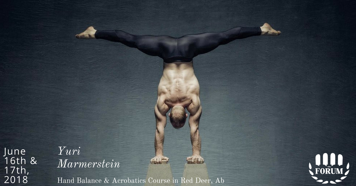 forumreddeer's tweet photo. Yuri Marmerstein is coming to Canada! he's at the @forumreddeer #RedDeerAB ! Don't miss your chance to up your coaching/instructor gains. Get your earlybird ticket -available until May 9th
https://t.co/FdS6Vl7gqq
#YYC #YEG #YQF #Coach #Course #Instructor #parkour #handbalancing https://t.co/IbLBUv7NS2