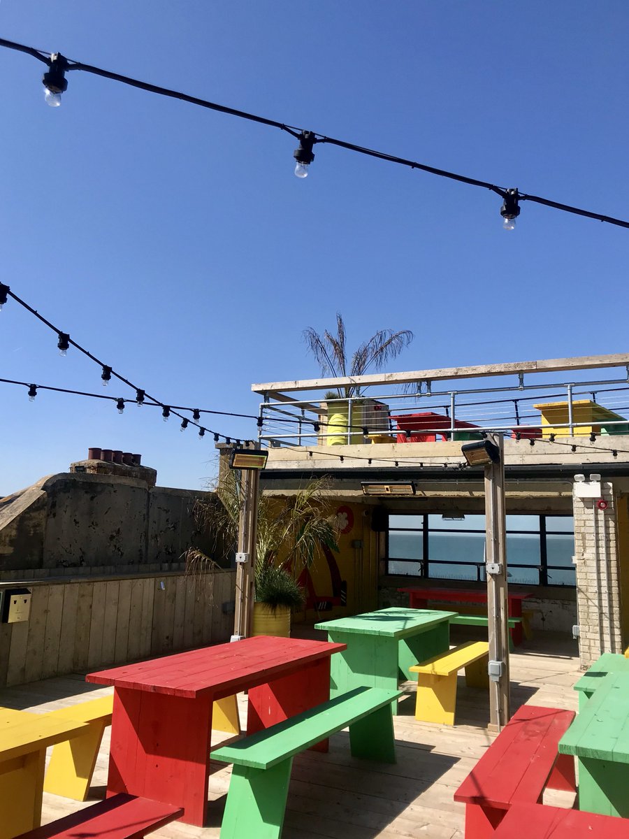 We're OPEN today from 1pm today! Then every Saturday until May 26th for our OPENING PARTY, then every weekend all summer 🍹😎☀️ #Margate