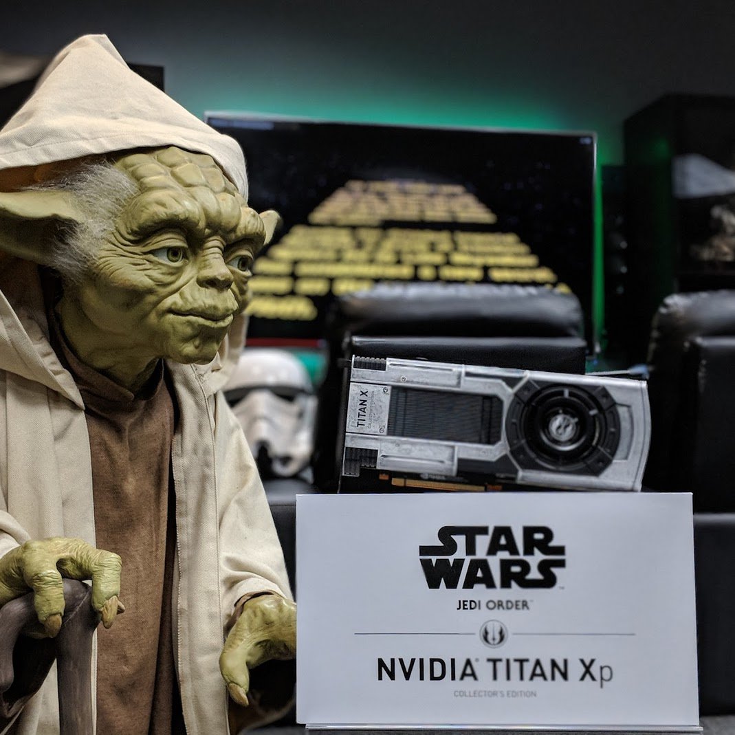 NVIDIAGeForce's tweet photo. "My ally is the GeForce, and a powerful ally it is."

#MayThe4thBeWithYou https://t.co/GVcf98ECNf