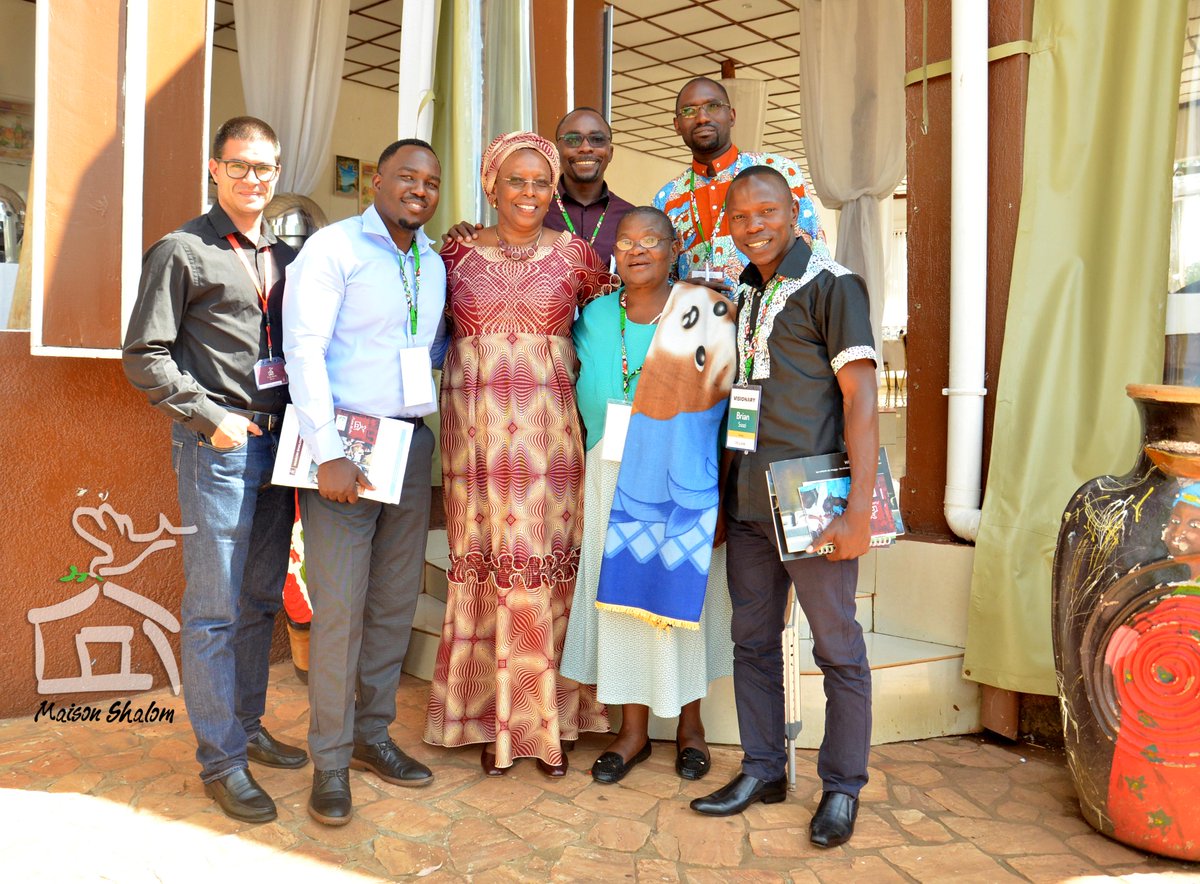 Maison_Shalom's tweet image. We were glad to have today a special visit at @Maison_Shalom by @SegalFoundation #AfricanVisionaries such as Innocent Magambi (There is Hope), Brian Ssozi (Rockies), Anastasia Juma (OLPS), Haril Isabirye Kazindra (Musana) and our Director @RichardNIJIMBER #Rwanda #Burundi