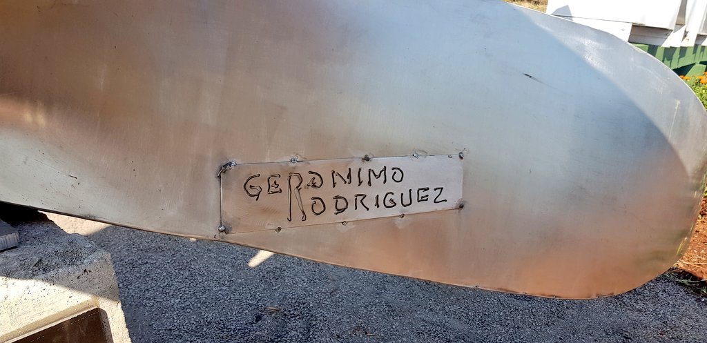 amilcarberon's tweet photo. La Ciudad de #Montecarlo, #Misiones cumple 98 años... Arranca sus festejos con la inauguración de una magnifica obra en metal del artista #GeronimoRodriguez, que marca también el inicio del #CaminoAlCentenario de la ciudad ... #CapitalNacionalDeLaOrquidea https://t.co/FM1h6Fe1Kk