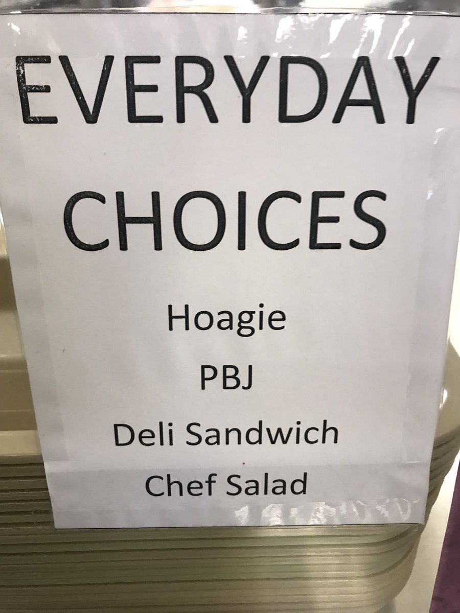 Don’t forget our everyday choices if you ever want something other than the main entrée👨‍🍳 #HappyFriday
