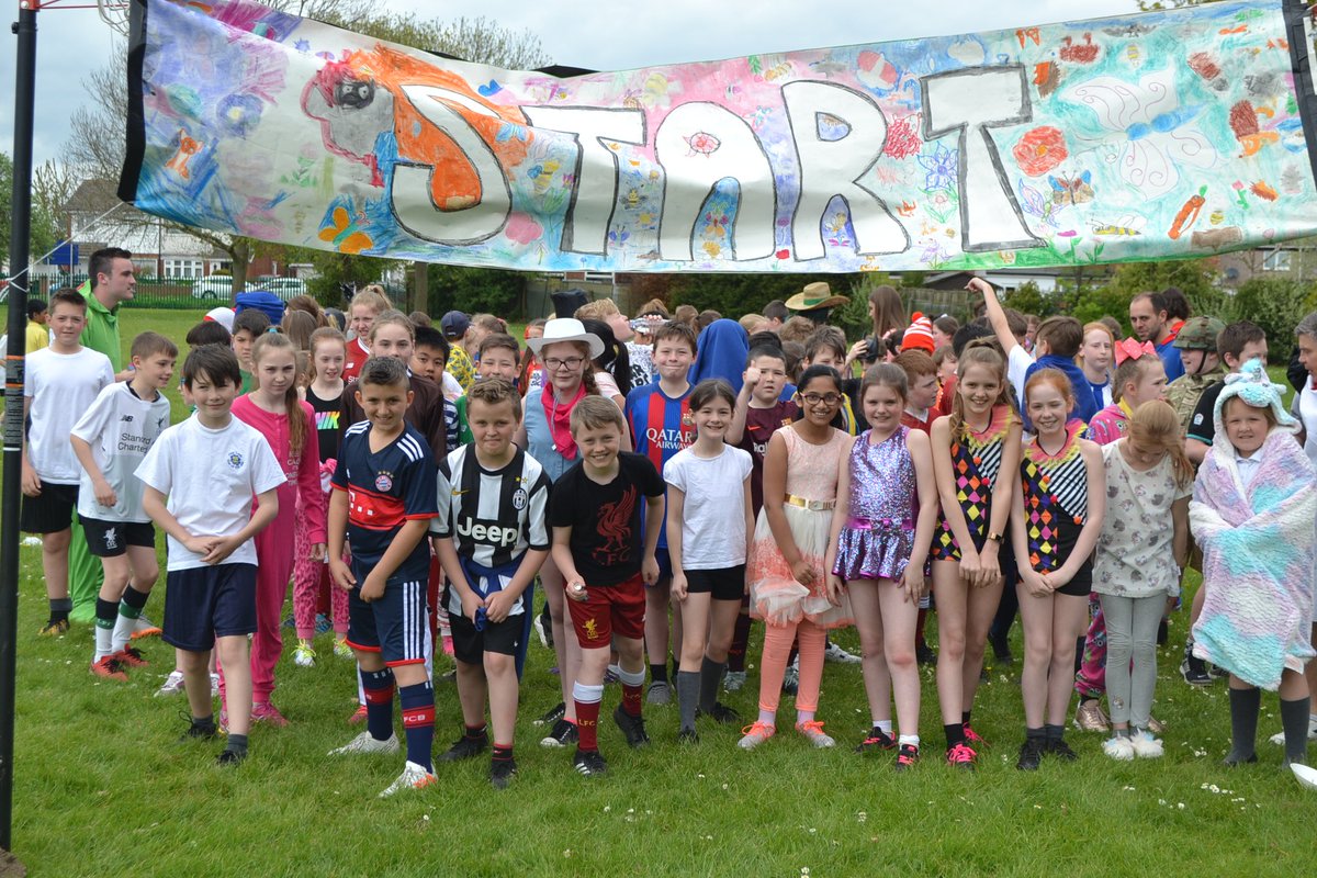 OurLadyStar's tweet photo. We've had a brilliant afternoon at our sponsored fancy dress fun run in the sun! Check out more pictures on the website; https://t.co/ClxuBhdlk8 https://t.co/TGf2st18y9