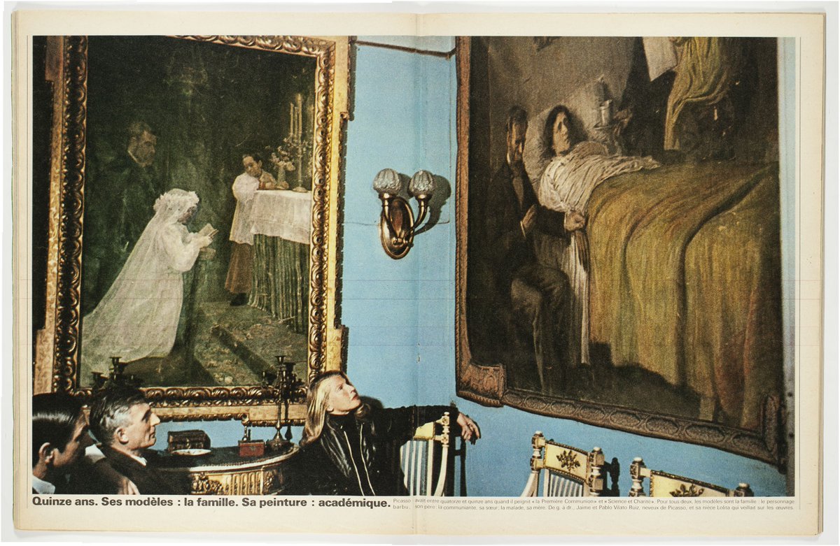 mvrigat's tweet photo. VIDA, MORT I RESURRECCIÓ. 
. . .
La restauració de l'obra "Ciència i caritat" de Picasso, aquest mes, a @bonartcultural. 
Infinites gràcies @museupicassobcn. https://t.co/iM5cXRyGkl