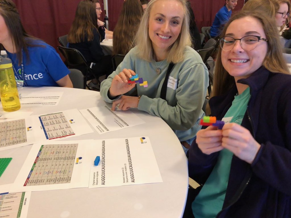 FellowesHighSch's tweet photo. Look at the awesome Falcons at #LetsTalkCancer @LetsTalkScience  today! #authenticlearning #ThankYouMsSklep @RCDSB https://t.co/o29x4h5N8G