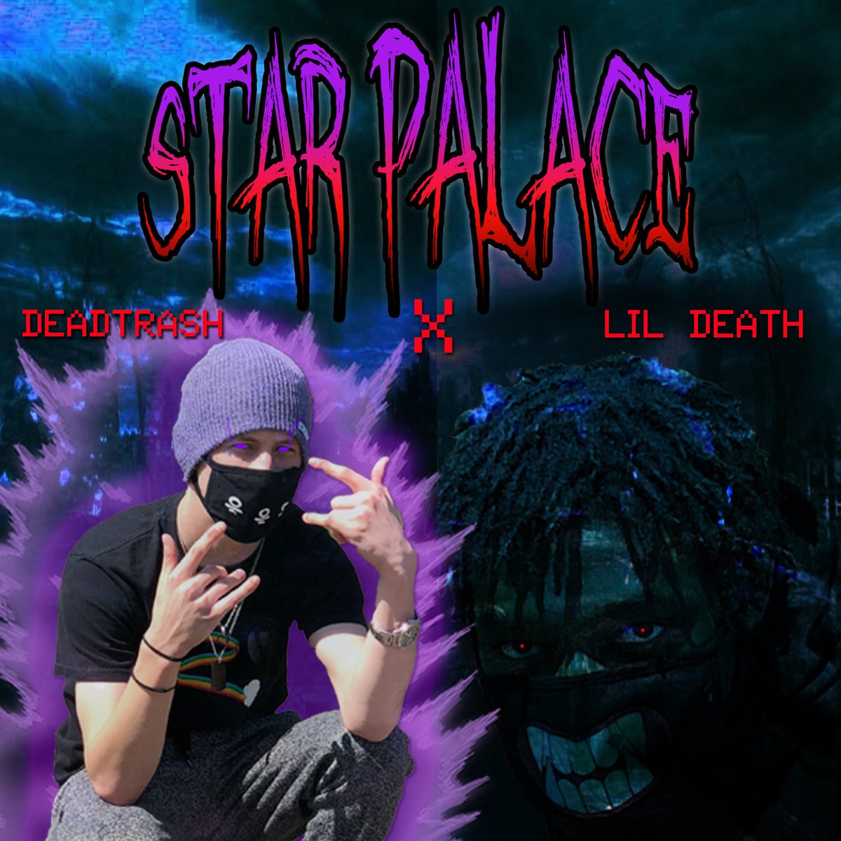 imdeadtrash's tweet image. DeadTrash x Lil Death - Star Palace out now....check it soundcloud.com/deadtrash/sets…