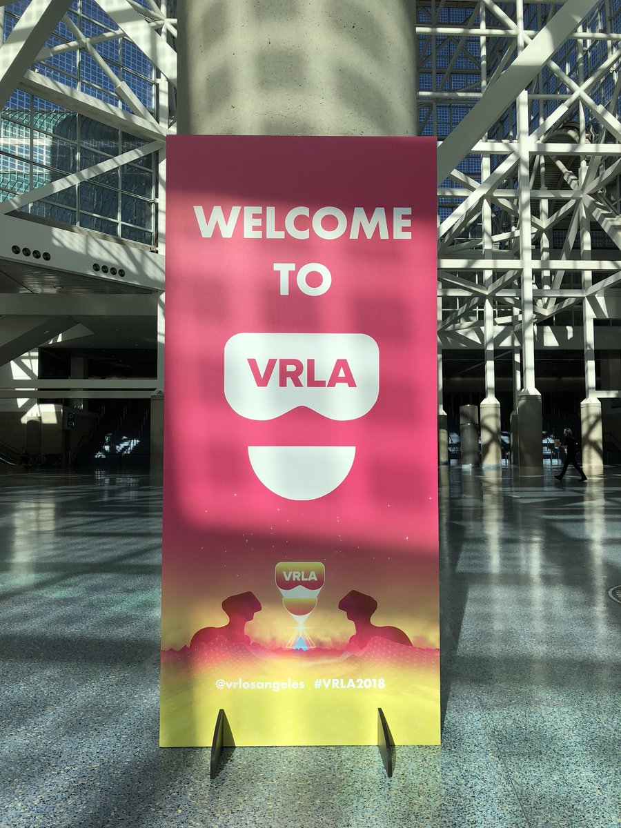 vrlosangeles's tweet image. Good morning 🤩! #VRLA2018 IS TODAY! Passes are available onsite! RT if you're here!