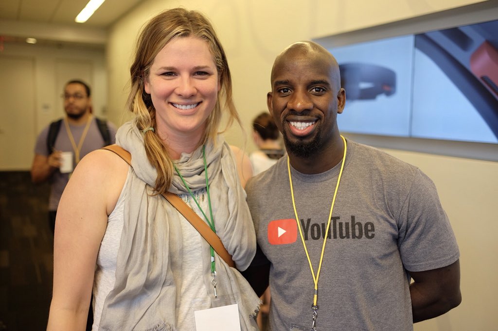 McBilly's tweet photo. Having a lot of fun and meeting awesome people this morning at #Codeland #tech #nyc #codenewbies https://t.co/p4ZyoZprAP
