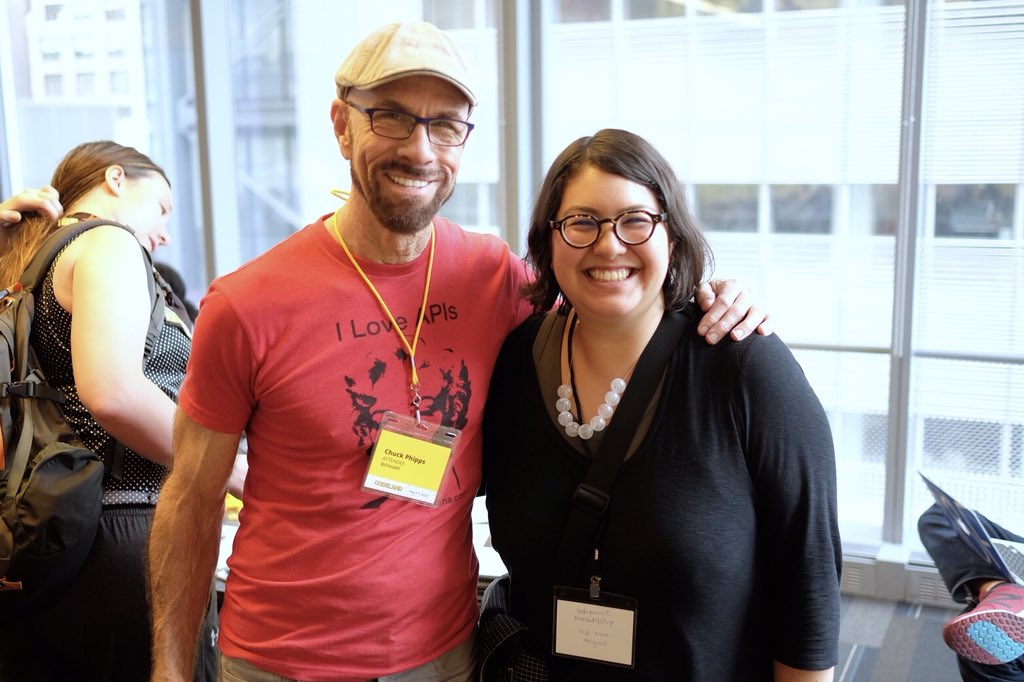 McBilly's tweet photo. Having a lot of fun and meeting awesome people this morning at #Codeland #tech #nyc #codenewbies https://t.co/p4ZyoZprAP
