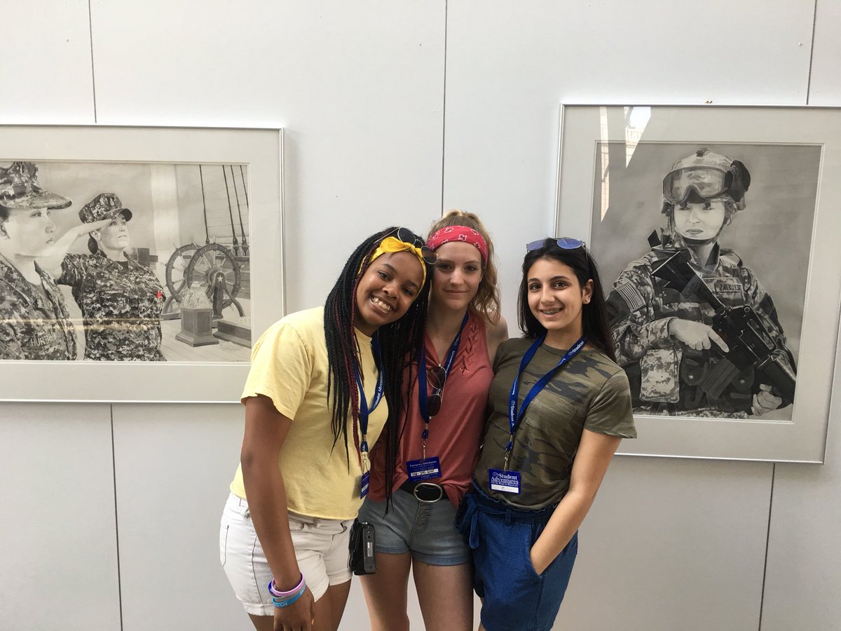EastHills4_8's tweet photo. Great exhibits at the American History Museum  and one from yesterday at Arlington #ehdc18 https://t.co/cCfHu5LXmw