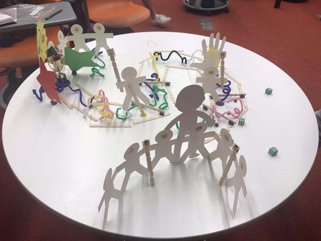 brankahalilovic's tweet photo. #Gamification design master class with @marigo @ElaineKLam @Naza_Djafarova @nora_leo @gregrgay @Bre_Curran @BrendaM70 @wefreeman and @ChangSchool colleagues - three teams designed their problem statements! Stay tuned for our solutions! https://t.co/oIsXutMR7m