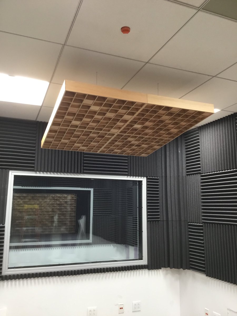 flcranememphis's tweet photo. WHISPER WALLS! Awesome job by #flcranememphis
 #stjude #wgyates #whisperwalls #kinetics #auralex https://t.co/0iEHD2wjcW