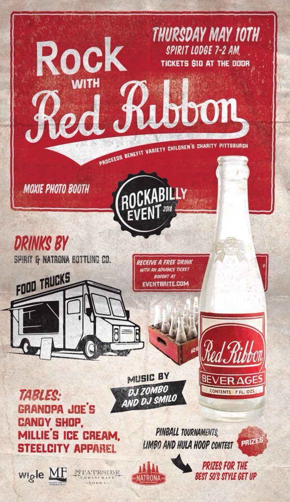 Next week! Rock with Red Ribbon. Get on your 1950s attire and help us raise money for a great cause!