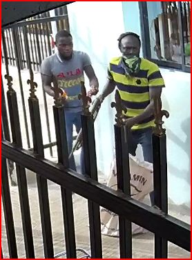Chimsky1's tweet photo. These guys have been declared wanted by the @PoliceNG for the Offa Bank robbery. 
Imagine how easy it would have been to pick them up if their names, addresses,  photos, mobile numbers,next of kin name and mobile  number were in a central database. https://t.co/gSS2Oegg6G