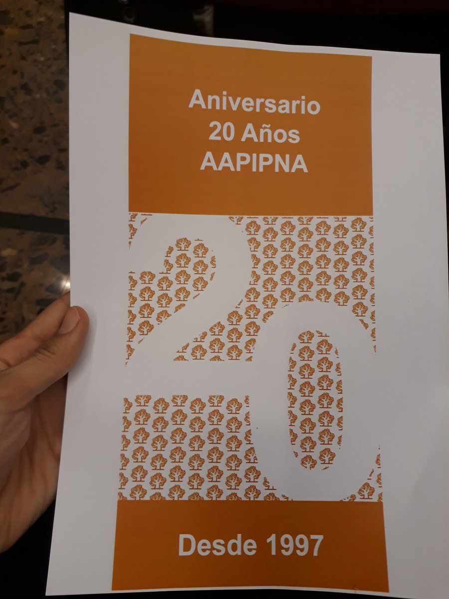 Hoy estamos en Zaragoza acompañando a ls compañeros de AAPIPNA en la celebración de su 20 aniversario <a href="/AapipnaAragon/">AAPIPNA</a> #zaragoza #aniversario