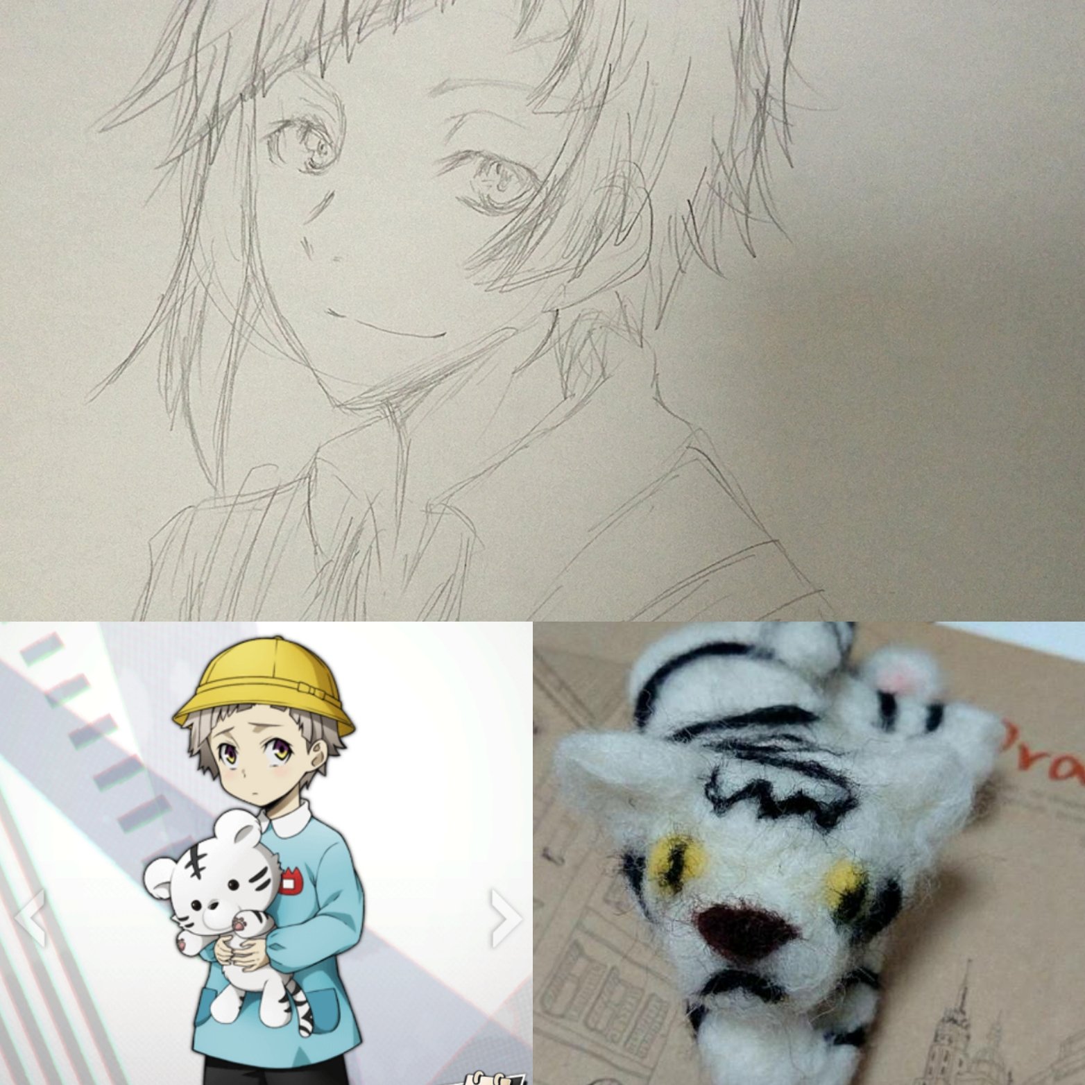 ひらりー V Twitter 世間はgw 接客業は連勤真っ只中なので 以前に描いた鉛筆描き敦くんと アイコンにもしてる以前に作った羊毛敦くん 虎ver で 密かに祝います 文スト敦くん誕生祭18 5月 ひらりー V Twitter 世間はgw 接客業は連勤真っ只中なので 以前に描いた鉛筆描き敦くんと アイコンにもしてる以前に作った羊毛敦くん 虎ver で 密かに祝います 文スト敦くん誕生祭18 5月