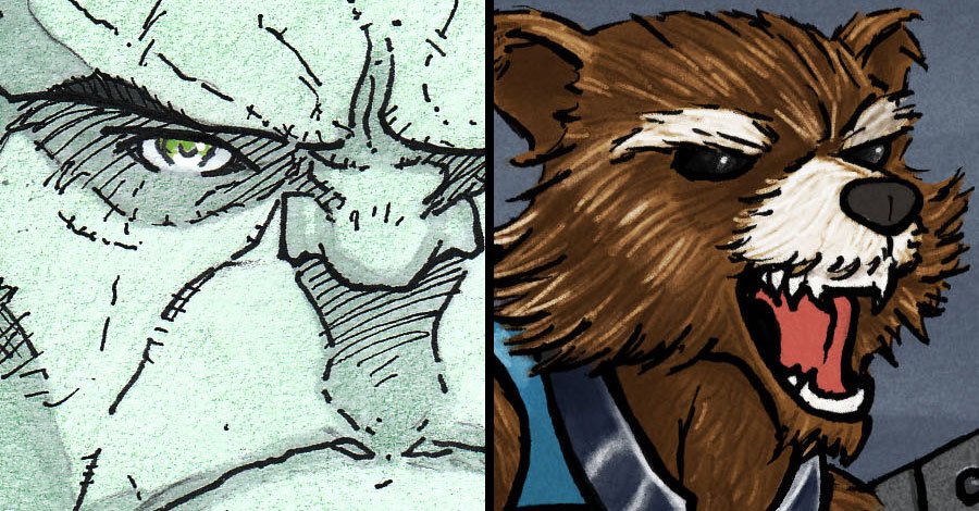 IllustratorsSC's tweet photo. It's May the 4th, but we're still so into the #Avengers playground. New #InfinityWars inspired art from @TWKeller and @m_scott_hay now up at https://t.co/n7ruD4eg2A https://t.co/HAuTmTvVc2