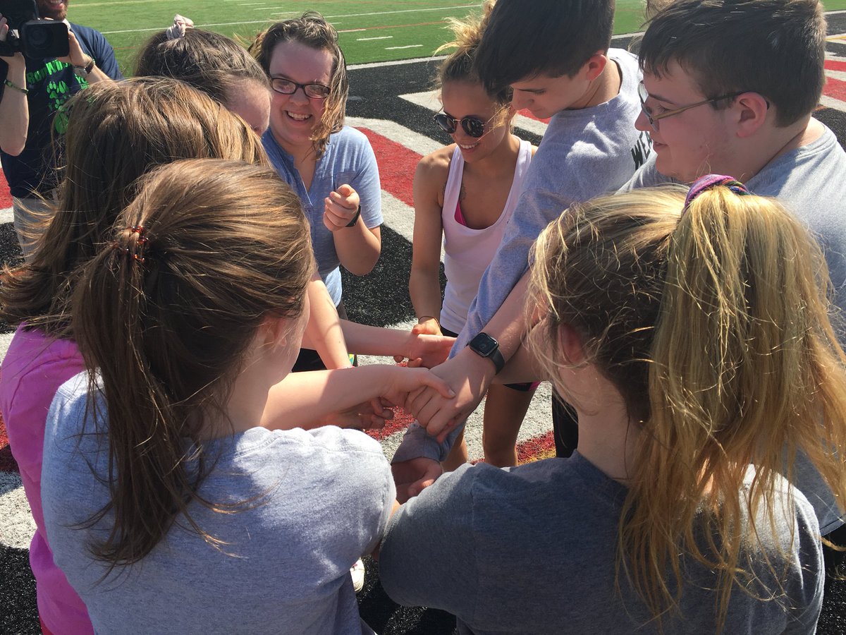 MurphysLawWGAL's tweet photo. A new track and field team at @WarwickPR is helping students with and without disabilities!  Their inspiring story tonight LIVE at 5pm on @BRCTV11   #UnifiedTrack https://t.co/7WGYFP53K7
