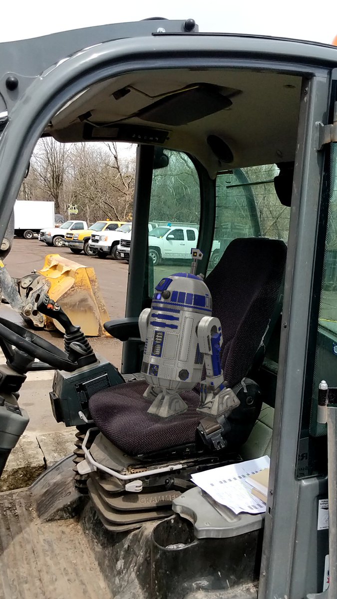DirtCheapInc's tweet photo. At Dirt Cheap, we're used to seeing wild turkey's and deer in our yard, but, today is a little different.......May the 4th be with you 😎 https://t.co/bd55KQMua0
