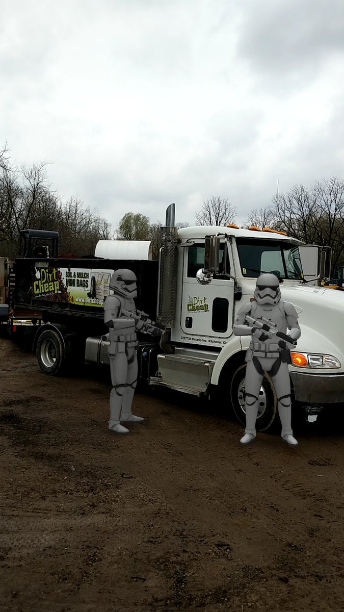 DirtCheapInc's tweet photo. At Dirt Cheap, we're used to seeing wild turkey's and deer in our yard, but, today is a little different.......May the 4th be with you 😎 https://t.co/bd55KQMua0