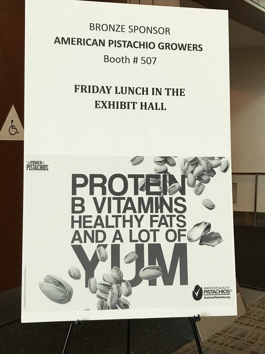 rsyamashiro's tweet photo. Don’t miss today’s lunch!#pistachioPower #CANDAC18 https://t.co/C1ogrQdwcy