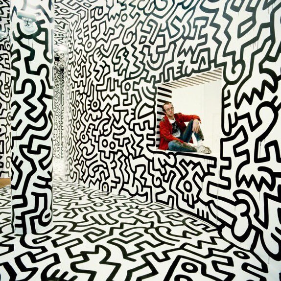 Happy birthday to the late great and perhaps one of my favorite artists/activists Keith Haring  